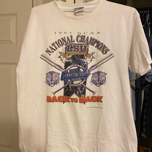 Original 1997 LSU National Championship Tshirt